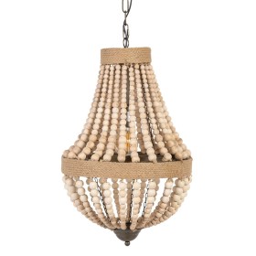 Ceiling Light Natural 220-240 V 40 x 40 x 62 cm by BigBuy Home, Pendant Lights - Ref: S8803355, Price: 148,26 €, Discount: %