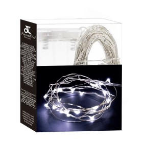 Faixa de luzes LED Branco 4,9 m de BigBuy Christmas, Natal - Ref: S8803527, Preço: 6,24 €, Desconto: %