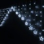 LED Curtain Lights White Stars | Tienda24 - Global Online Shop Tienda24.eu