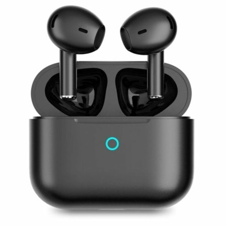 Auriculares com microfone PcCom Essential Preto | Tienda24 Tienda24.eu