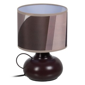 Desk lamp Brown Iron 60 W 220-240 V 18 x 18 x 26,5 cm by BigBuy Home, Bedside and Table Lamps - Ref: S8804449, Price: 22,43 €...