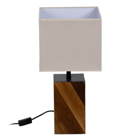 Lampe de bureau Marron Crème 60 W 220-240 V 25 x 25 x 51 cm | Tienda24 - Global Online Shop Tienda24.eu