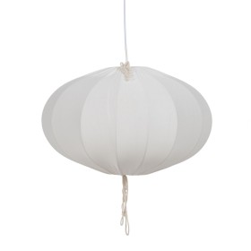 Candeeiro de teto Branco Algodão 220-240 V 50 x 50 x 30 cm de BigBuy Home, Iluminação suspensa - Ref: S8804501, Preço: 49,31 ...