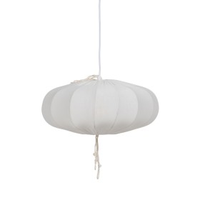 Candeeiro de teto Branco Algodão 220-240 V 39,5 x 39,5 x 18 cm de BigBuy Home, Iluminação suspensa - Ref: S8804502, Preço: 30...