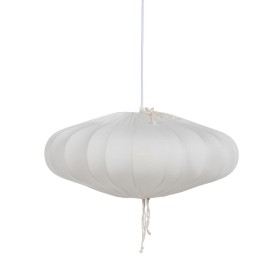 Candeeiro de teto Branco Algodão 220-240 V 49,5 x 49,5 x 20 cm de BigBuy Home, Iluminação suspensa - Ref: S8804503, Preço: 40...