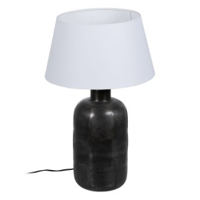 Lampe de bureau Blanc Noir 220 V 40,75 x 40,75 x 68 cm de BigBuy Home, Lampes de chevet - Réf : S8804529, Prix : 143,12 €, Re...