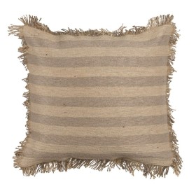 Almofada Taupe 60 x 60 cm Quadrado | Tienda24 - Global Online Shop Tienda24.eu