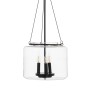 Ceiling Light Black Crystal Iron 220-240 V 35 x 35 x 72 cm | Tienda24 - Global Online Shop Tienda24.eu