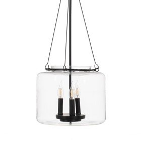 Lampadario Dorato Argentato Ferro 220-240 V 41,5 x 41,5 x 21 cm | Tienda24 - Global Online Shop Tienda24.eu