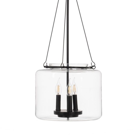 Ceiling Light Black Crystal Iron 220-240 V 35 x 35 x 72 cm | Tienda24 - Global Online Shop Tienda24.eu