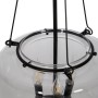 Ceiling Light Black Crystal Iron 220-240 V 35 x 35 x 72 cm | Tienda24 - Global Online Shop Tienda24.eu