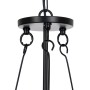 Ceiling Light Black Crystal Iron 220-240 V 35 x 35 x 72 cm | Tienda24 - Global Online Shop Tienda24.eu