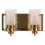 Luz de Parede Dourado Cristal Ferro A 220-240 V 36 x 17 x 21 cm | Tienda24 - Global Online Shop Tienda24.eu