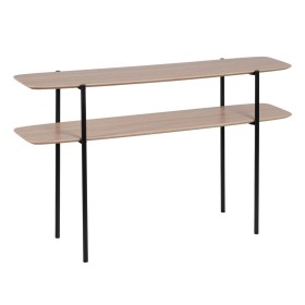 Console Black Natural Iron 120 x 33 x 75 cm by BigBuy Home, Tables - Ref: S8804942, Price: 164,52 €, Discount: %