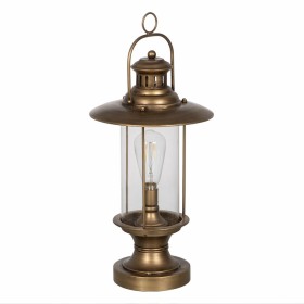 Lampada da tavolo Dorato Cristallo Ferro 40 W 27 x 27 x 48 cm di BigBuy Home, Lampade da tavolo e abat-jour - Rif: S8805020, ...