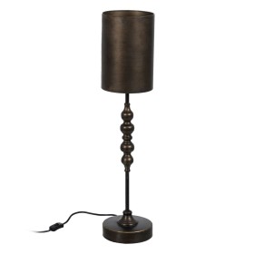 Lampe de bureau Doré 220 -240 V 18 x 18 x 80 cm de BigBuy Home, Lampes de chevet - Réf : S8805053, Prix : 63,17 €, Remise : %