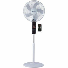 Freestanding Fan EDM White 50 W 55 W | Tienda24 Tienda24.eu