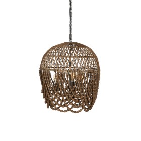 Lampadario 18 x 18 x 17,5 cm Cristallo Argento Ferro Ø 18 cm | Tienda24 - Global Online Shop Tienda24.eu