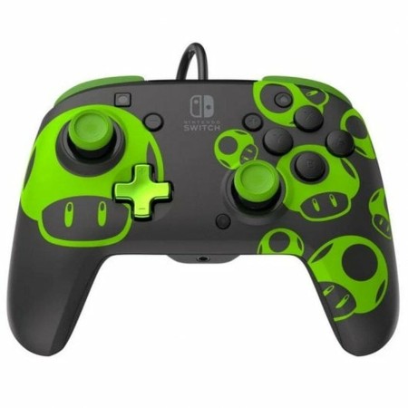 Commande PDP Rematch Gamepad 1Up Noir Vert Nintendo Switch | Tienda24 Tienda24.eu