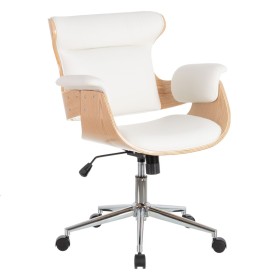 Fauteuil Blanc Naturel 68 x 62 x 85 cm de BigBuy Home, Chaises - Réf : S8805932, Prix : 279,85 €, Remise : %