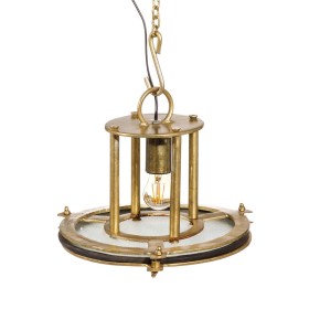 Suspension Bronze Verre Fer 40 W 240 V 50 x 50 x 32 cm de BigBuy Home, Suspensions - Réf : S8806034, Prix : 129,65 €, Remise : %