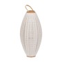 Lantern Beige Natural Bamboo Crystal 40 x 40 x 83 cm | Tienda24 - Global Online Shop Tienda24.eu