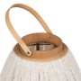 Lantern Beige Natural Bamboo Crystal 40 x 40 x 83 cm | Tienda24 - Global Online Shop Tienda24.eu