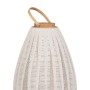 Lantern Beige Natural Bamboo Crystal 40 x 40 x 83 cm | Tienda24 - Global Online Shop Tienda24.eu