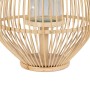 Lanterna Natural Bambu Cristal 30 x 30 x 55 cm | Tienda24 - Global Online Shop Tienda24.eu