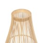 Lanterna Natural Bambu Cristal 30 x 30 x 55 cm | Tienda24 - Global Online Shop Tienda24.eu