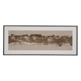 Lienzo Blanco Negro Abstracto 150 x 4 x 60 cm de BigBuy Home, Impresiones sobre lienzo - Ref: S8806157, Precio: 172,85 €, Des...