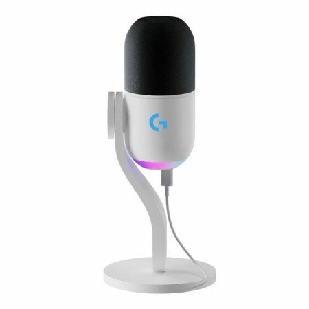 Câble USB Logitech 988-000576 Blanc Noir/Blanc 2 m | Tienda24 Tienda24.eu