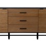 Credenza ORLEANS Nero Naturale Ferro Legno MDF 164 x 40 x 75 cm | Tienda24 - Global Online Shop Tienda24.eu