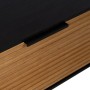 Tischdekoration ORLEANS Schwarz natürlich Eisen Holz MDF 124 x 60 x 43,5 cm | Tienda24 - Global Online Shop Tienda24.eu