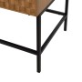 Sideboard MARIGNI Black Natural Iron MDF Wood 121,5 x 42,5 x 93,5 cm | Tienda24 - Global Online Shop Tienda24.eu