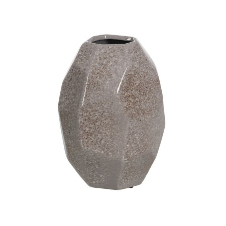 Vase Grau aus Keramik 23 x 23 x 35 cm | Tienda24 - Global Online Shop Tienda24.eu