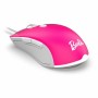 Tastatur und Gaming Maus Krom KANDY BARBIE Rosa QWERTY | Tienda24 Tienda24.eu