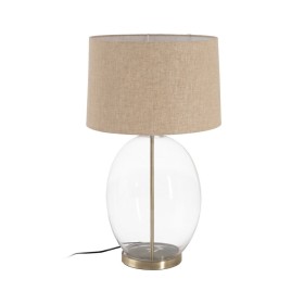 Tischlampe Home ESPRIT Weiß Grau Harz 35,5 x 35,5 x 79 cm | Tienda24 - Global Online Shop Tienda24.eu