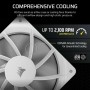 Base de Refrigeração para Portátil Corsair Ø 12 cm (3 Unidades) | Tienda24 Tienda24.eu