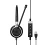 Headphones with Microphone Epos IMPACT SC 660 Black Silver