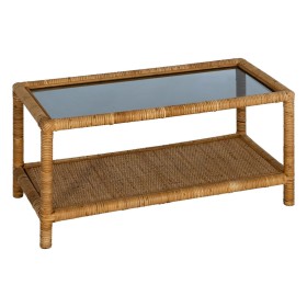 Centre Table Beige Crystal Rattan 90 x 40 x 42 cm by BigBuy Home, Tables - Ref: S8806413, Price: 179,33 €, Discount: %