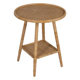 Table d'appoint Beige Rotin 60 x 60 x 71 cm de BigBuy Home, Tables - Réf : S8806415, Prix : 188,48 €, Remise : %