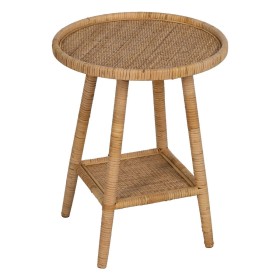 Mesa de apoio Bege Rotim 45 x 45 x 56,5 cm de BigBuy Home, Jogos de móveis - Ref: S8806416, Preço: 114,80 €, Desconto: %