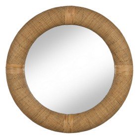 Specchio da parete DKD Home Decor Naturale Metallo Bali 63 x 4 x 53 cm | Tienda24 - Global Online Shop Tienda24.eu