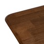 Tavolo da Pranzo LAGOM Nero Naturale Ferro Legno d'albero della gomma 180 x 80 x 76 cm | Tienda24 - Global Online Shop Tienda24.eu