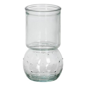 Vase recycled glass 9,5 x 9,5 x 17 cm by BigBuy Home, Vases - Ref: S8806460, Price: 6,39 €, Discount: %