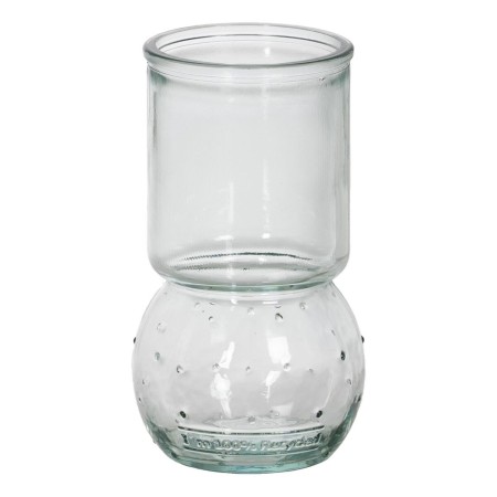 Vase verre recyclé 9,5 x 9,5 x 17 cm | Tienda24 - Global Online Shop Tienda24.eu