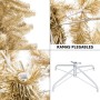 Árbol de Navidad Oro Metal Plástico 120 X 120 X 240 CM de BigBuy Home, Navidad - Ref: S8806580, Precio: 141,98 €, Descuento: %