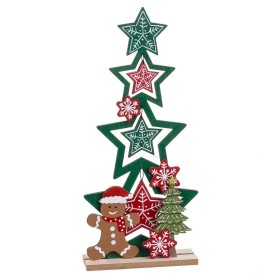 Weihnachtsbaum Mittel 10 x 33 x 10 cm Silberfarben Weiß Kunststoff | Tienda24 - Global Online Shop Tienda24.eu