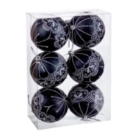 Boules de Noël Plastique Ø 8 cm 24 X 8 X 16 CM (6 Unités) de BigBuy Home, Noël - Réf : S8806600, Prix : 9,52 €, Remise : %